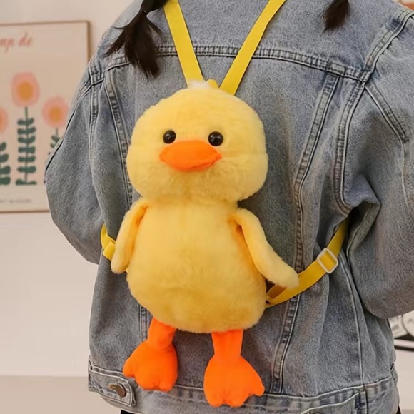 Mini yellow duck backpack - Picture 1 of 6